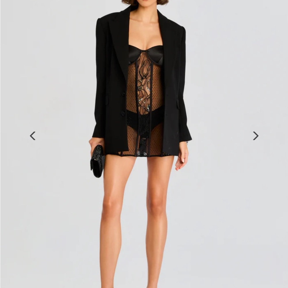 Retrofete Lenore Lace Dress XS